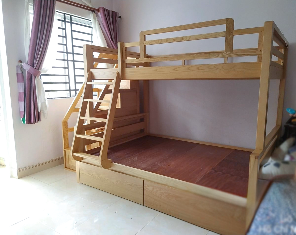 giường tầng trẻ em người lớn tại Lam Sơn