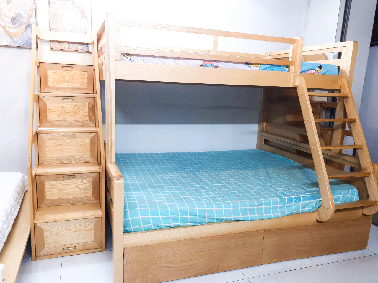 Giường tầng gỗ tự nhiên tại Nội thất Lam Sơn