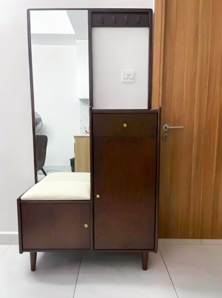 Tủ giày đa năng bàn giao khách hàng