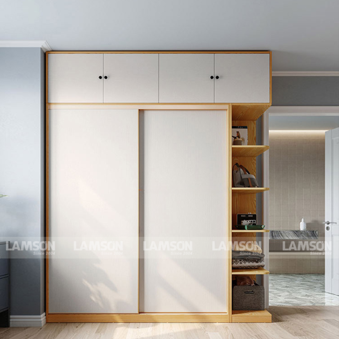Tủ quần áo cửa lùa Zen #20 (Rộng 2m2) (2)