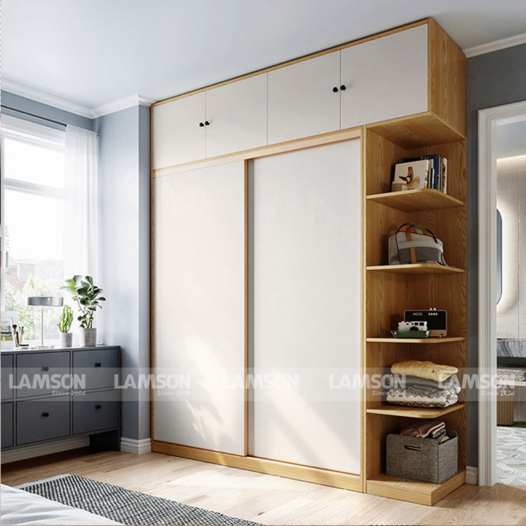 Tủ quần áo cửa lùa Zen #20 (Rộng 2m2)