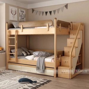 Giường tầng gỗ Tần bì