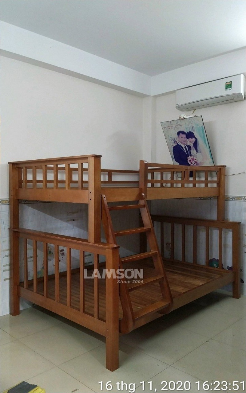 Giường 3 tầng cho người lớn Giường 3 tầng cho người lớn