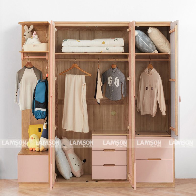 Giá bán tủ quần áo trẻ em trên thị trường là bao nhiêu