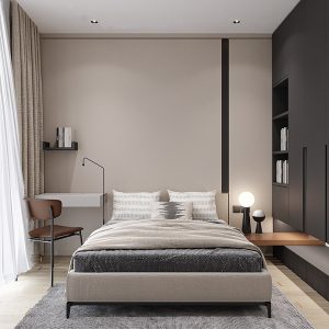 nội thất chung cư hiện đại - phòng ngủ