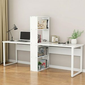 Bàn làm việc liền kệ sách