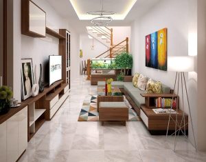 mẫu thiết kế nội thất nhà ống đẹp