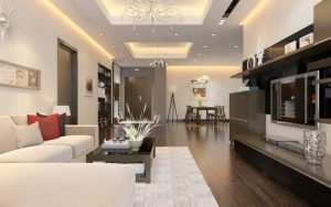 nội thất chung cư hiện đại- phòng khách