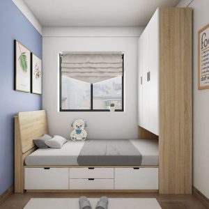 mẫu giường liền tủ quần áo