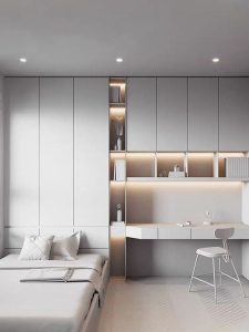 mẫu giường liền tủ quần áo