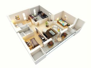 Thiết kế nội thất chung cư 80m2