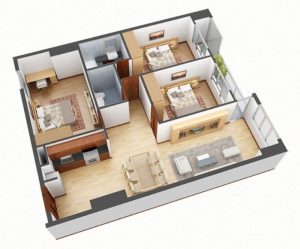 Thiết kế nội thất chung cư 80m2