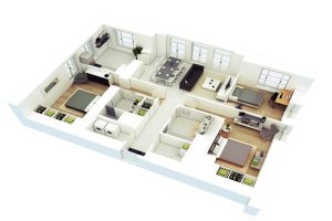 Thiết kế nội thất chung cư 80m2