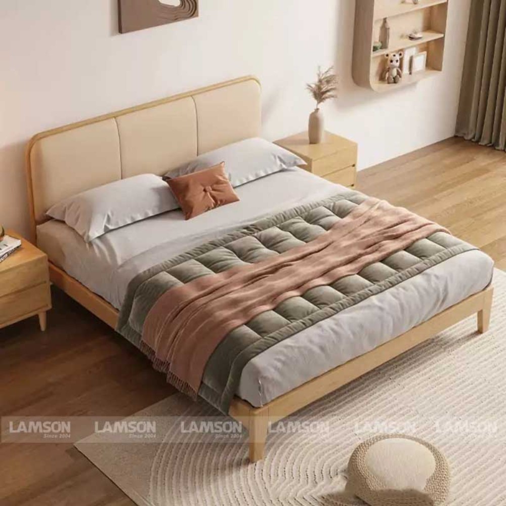 Giường ngủ gỗ tự nhiên Lam Sơn