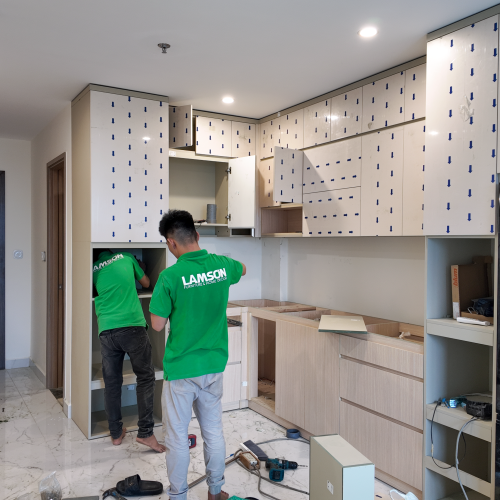 Thi công nội thất căn hộ Vinhomes Grand Park Quận 9