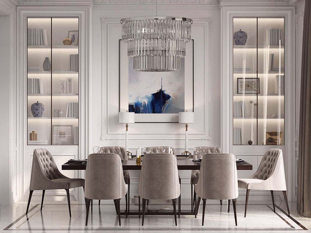 Phong cách thiết kế nội thất Neoclassic
