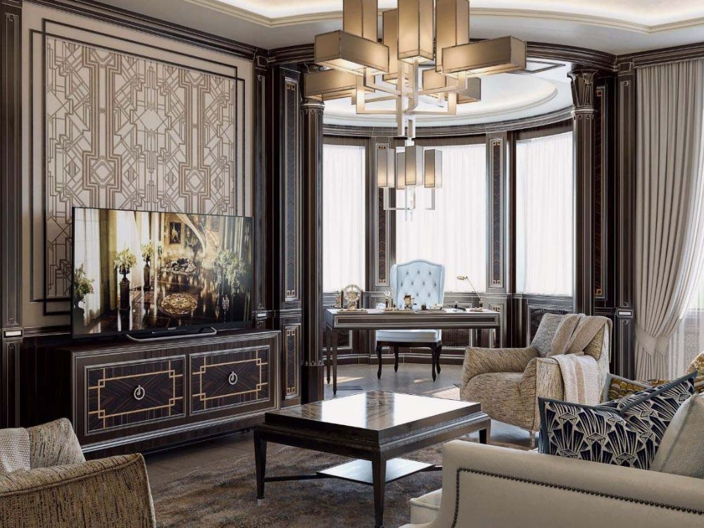 Phong cách thiết kế nội thất tân cổ điển Neoclassic