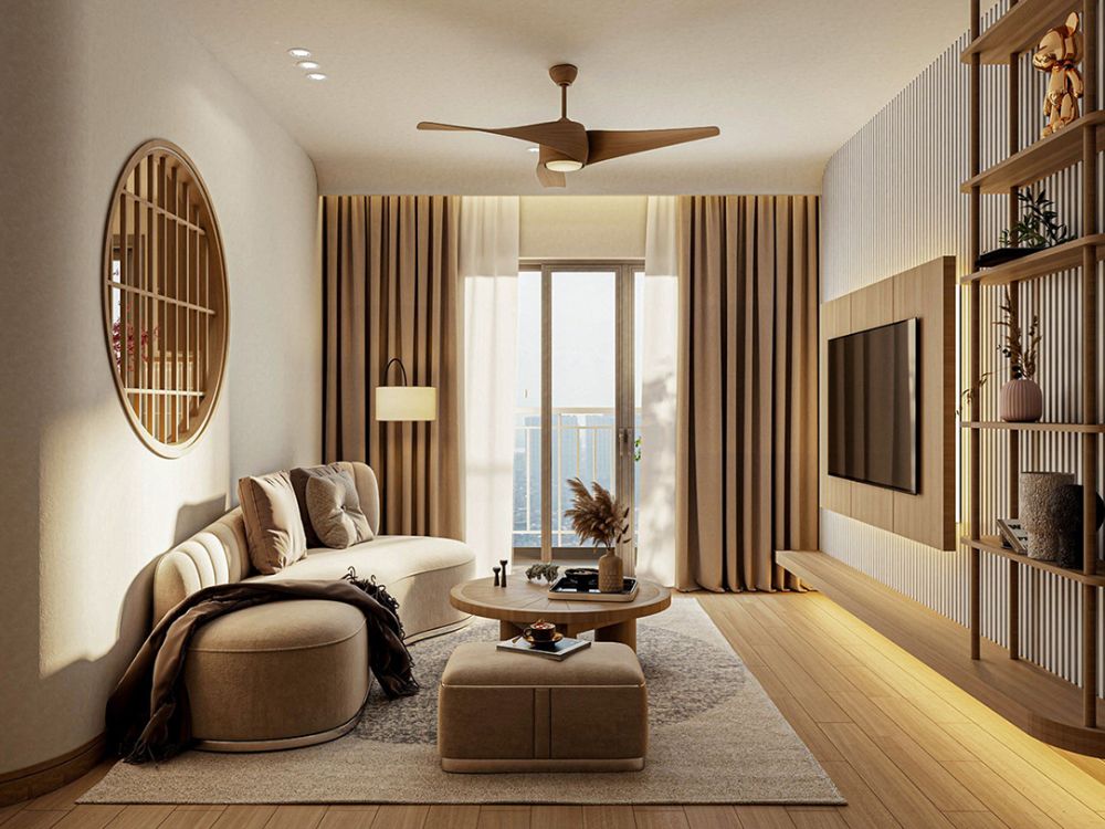 Phong cách thiết kế nội thất wabi sabi