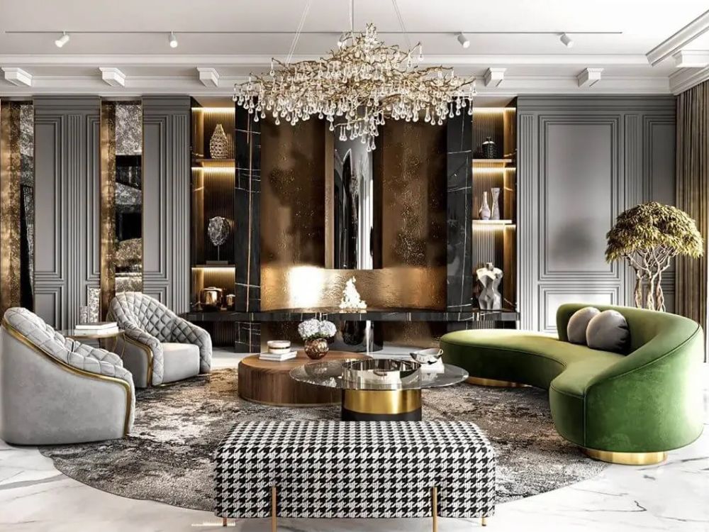 Phong cách thiết kế nội thất Luxury