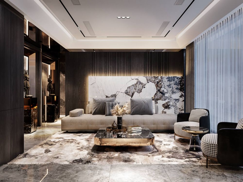 Phong cách thiết kế nội thất Luxury 1