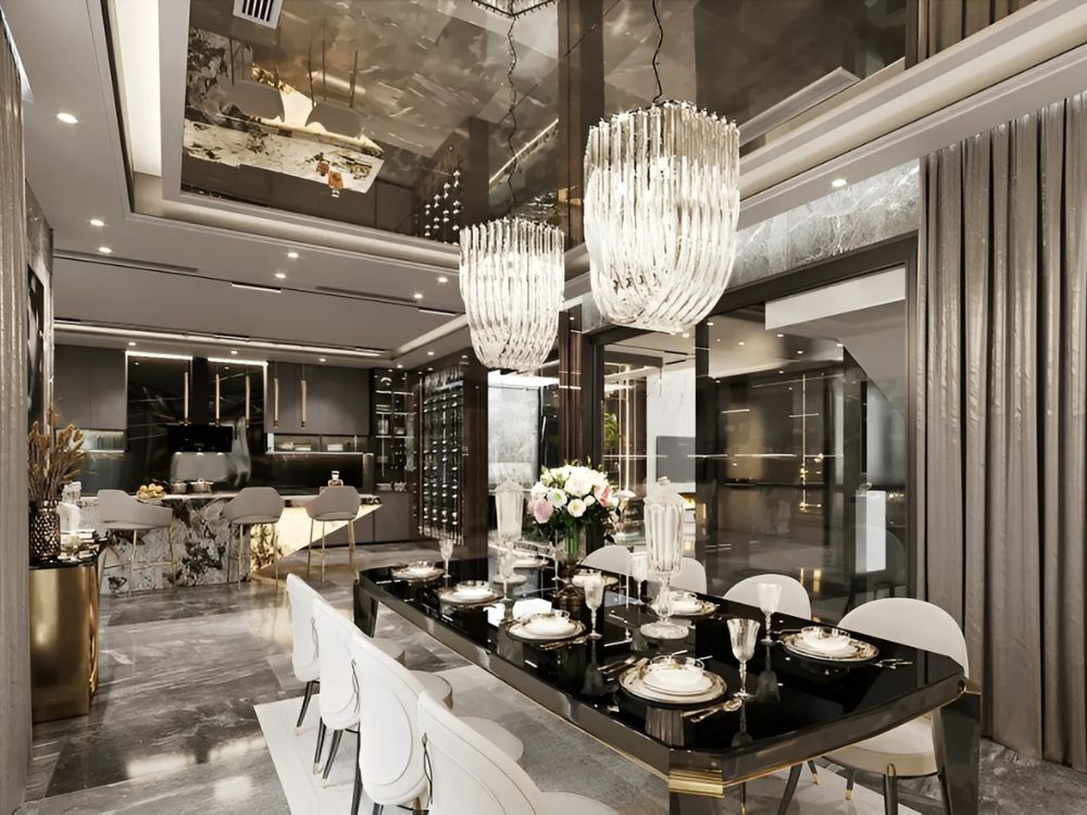 Phong cách thiết kế nội thất Luxury 2