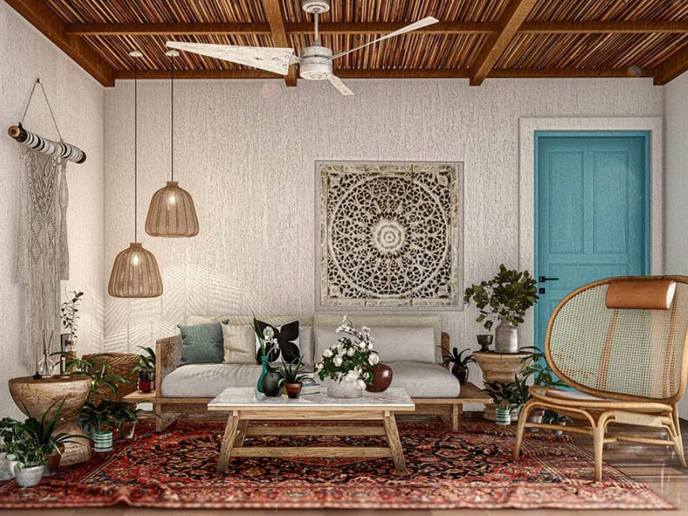 Phong cách thiết kế nội thất Rustic 1
