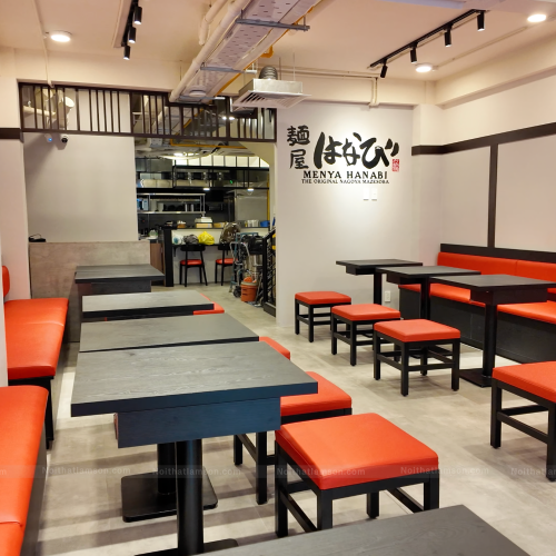 Thi công nhà hàng Menya Hanabi tại Quận 1