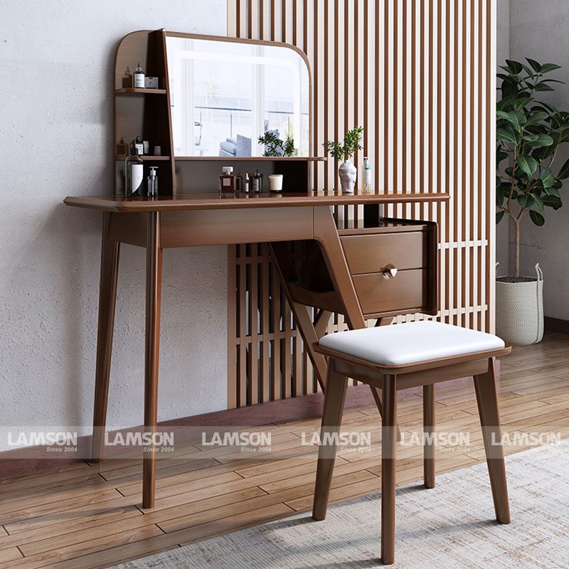 Bàn trang điểm 60cm là dòng sản phẩm nhỏ gọn