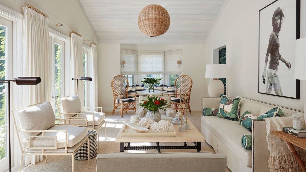 Chi tiết decor mang hơi hướng nhiệt đới