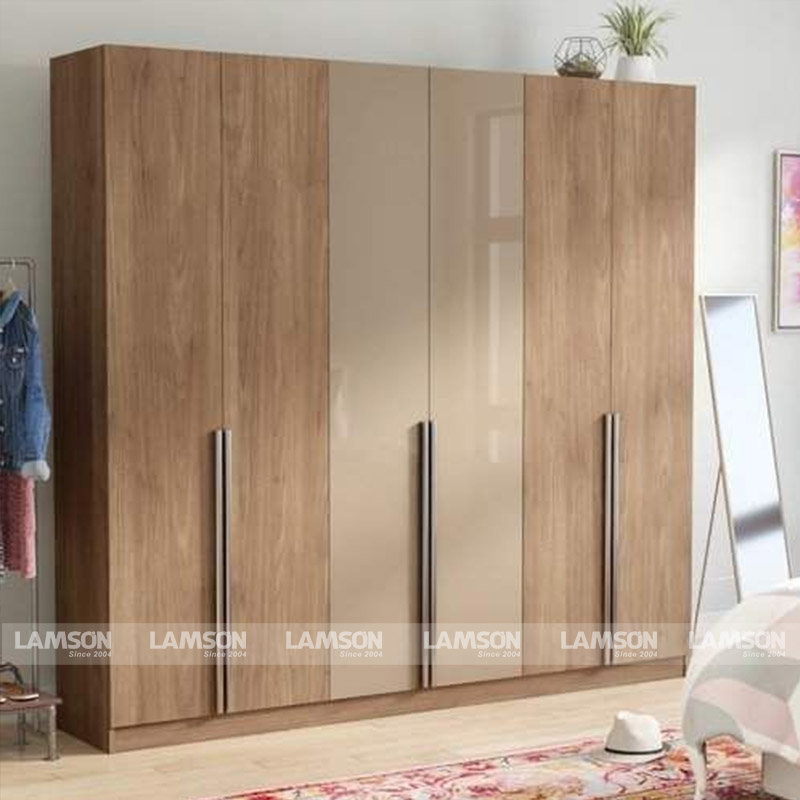 Nên mua tủ quần áo gỗ tự nhiên 6 cánh ở đâu?
