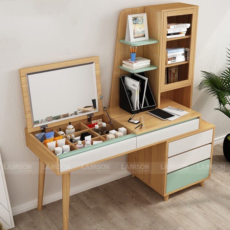 Bàn trang điểm gỗ công nghiệp là gì