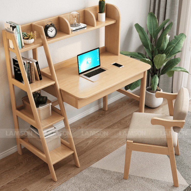 Bàn học thiết kế hiện đại được nhiều học sinh cấp 2 yêu thích lựa chọn