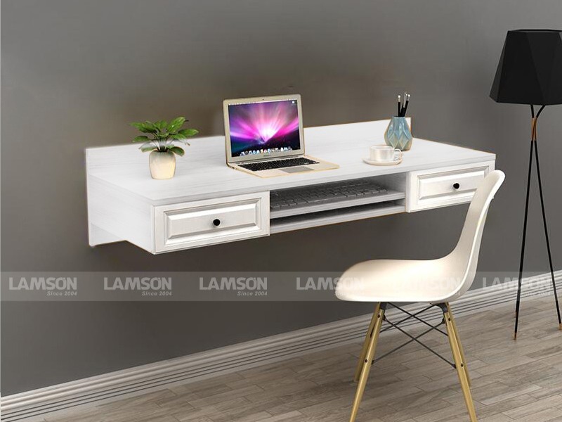 Bàn treo tường FIT #06 mang phong cách tối giản với kích thước nhỏ gọn