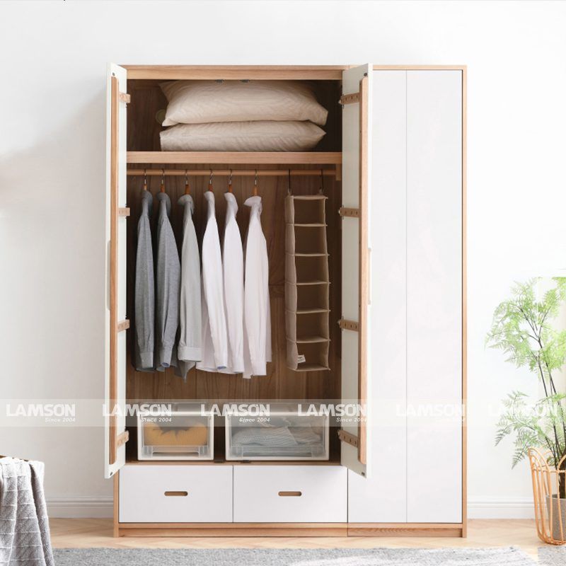 Được chế tác từ gỗ tự nhiên ASH kết hợp veneer ASH