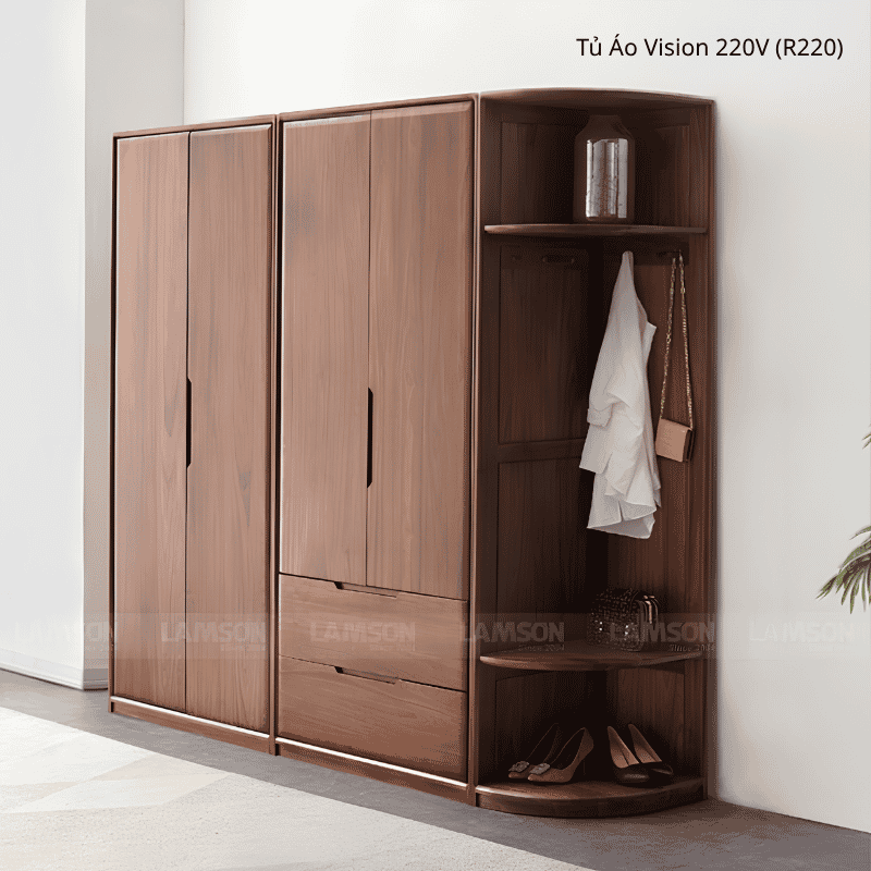 tủ quần áo cho căn hộ nhỏ