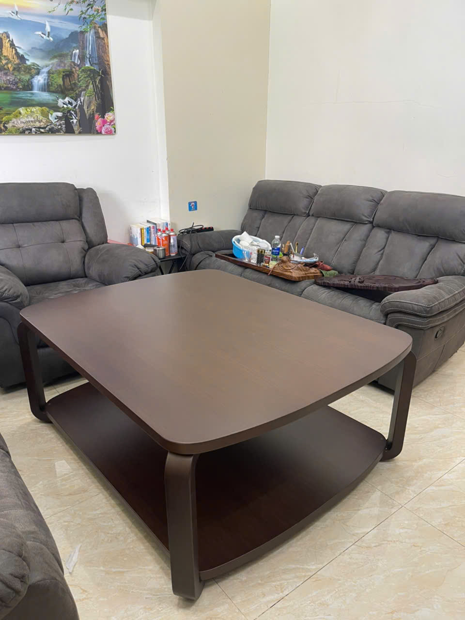 Bàn trà sofa 2 tầng 4