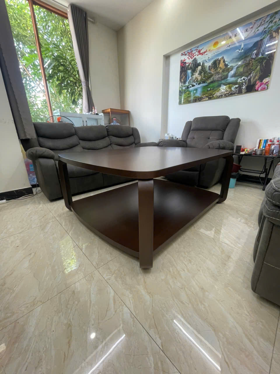 Bàn trà sofa 2 tầng 6
